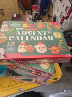Mini Taba Squishy Advent Calendar 24 Days