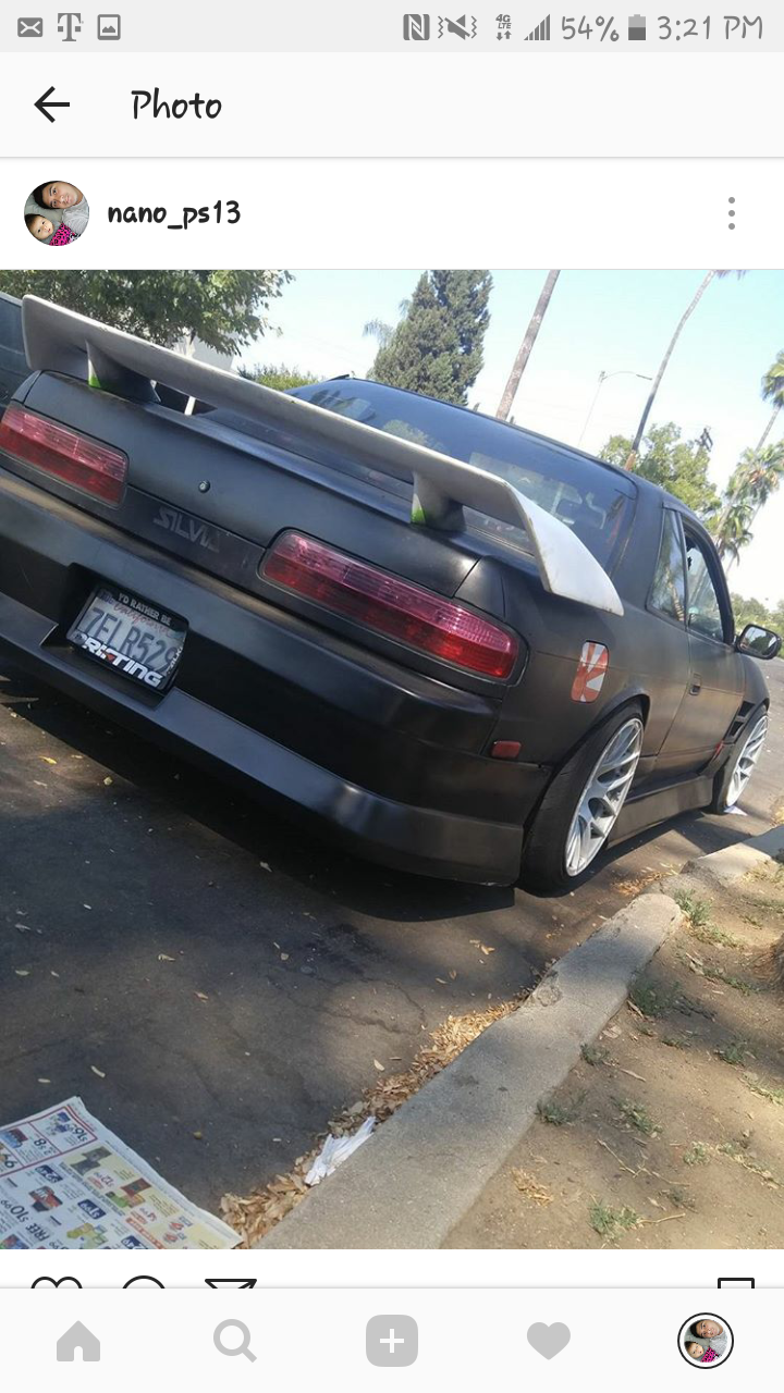 326 power style wing s13 240sx