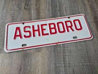 Metal Automobile Tag