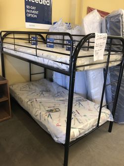 Bunk Bed with Mattresses