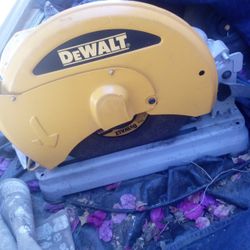 14" Chop Saw An Air Compressor 