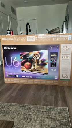 Hisense 55” QLED TV (U6 Series)