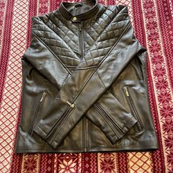 Black Leather Jacket (India)