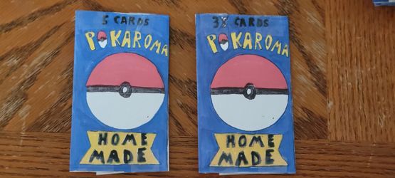 Handmade PokaRoma Pokemon Packs