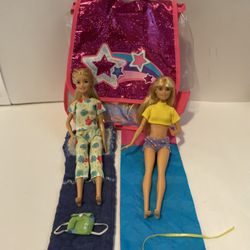 Barbie Dolls Sleepover Lot