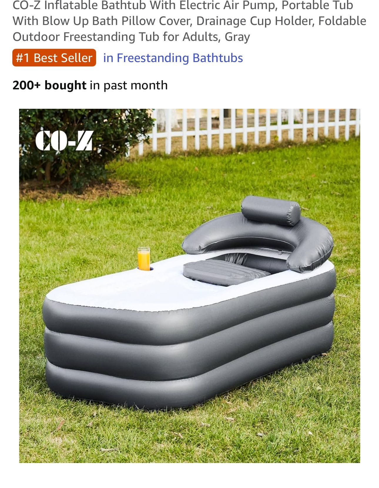 Inflatable Tub 