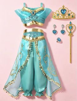 Jasmine Princess Halloween Costume Size 7
