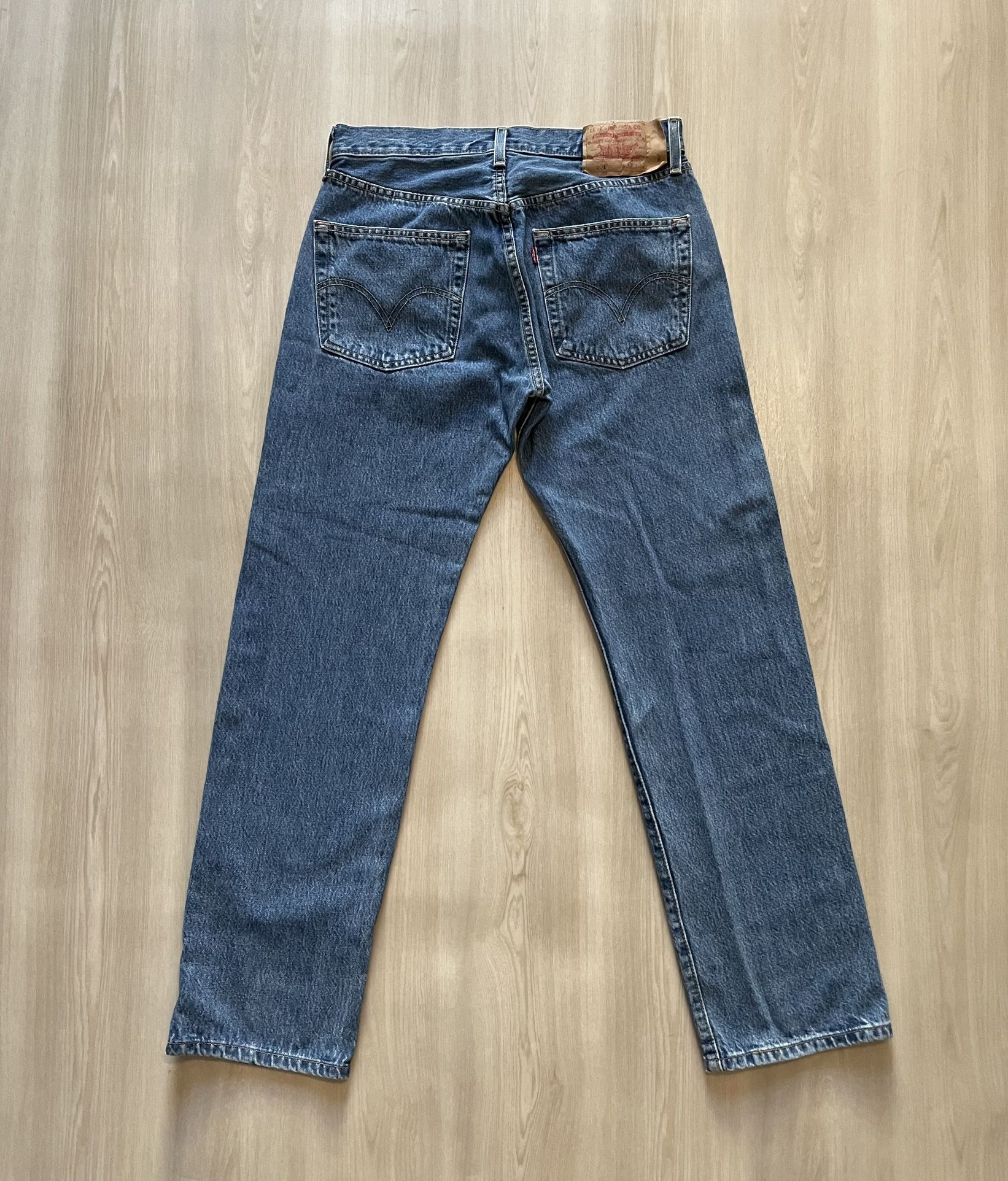 Lot Of 2 Vintage Levis 501 Original Fit Button Fly Y2K 03  Sz 32x32