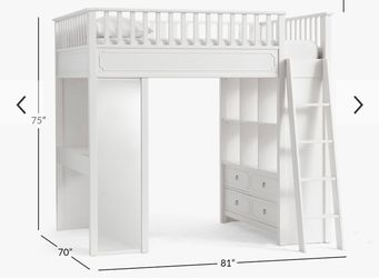 Loft bed with Storage
