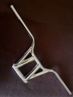 BMX Style Chrome Bicycle Handlebar