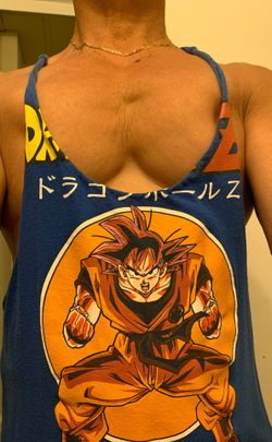 BRAND NEW DRAGONBALL Z GOKU WORKOUT TANK