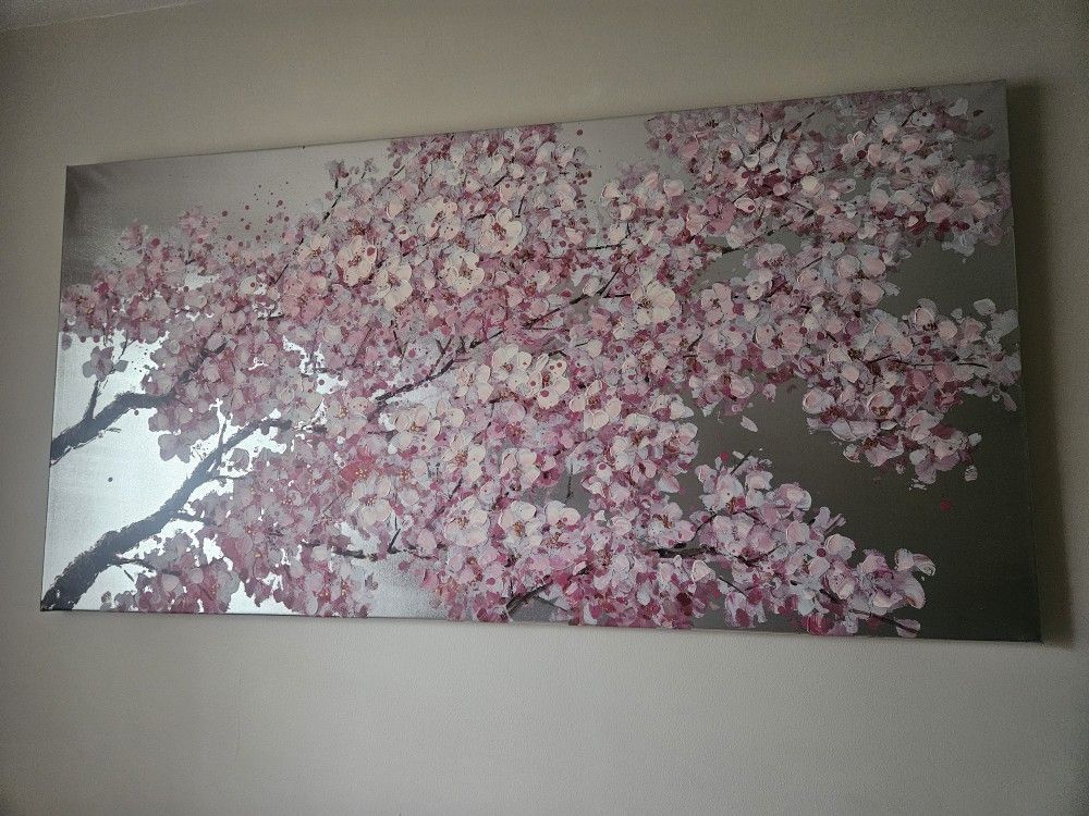 Large Floral Picture