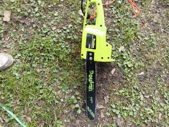 good condition chainsaw