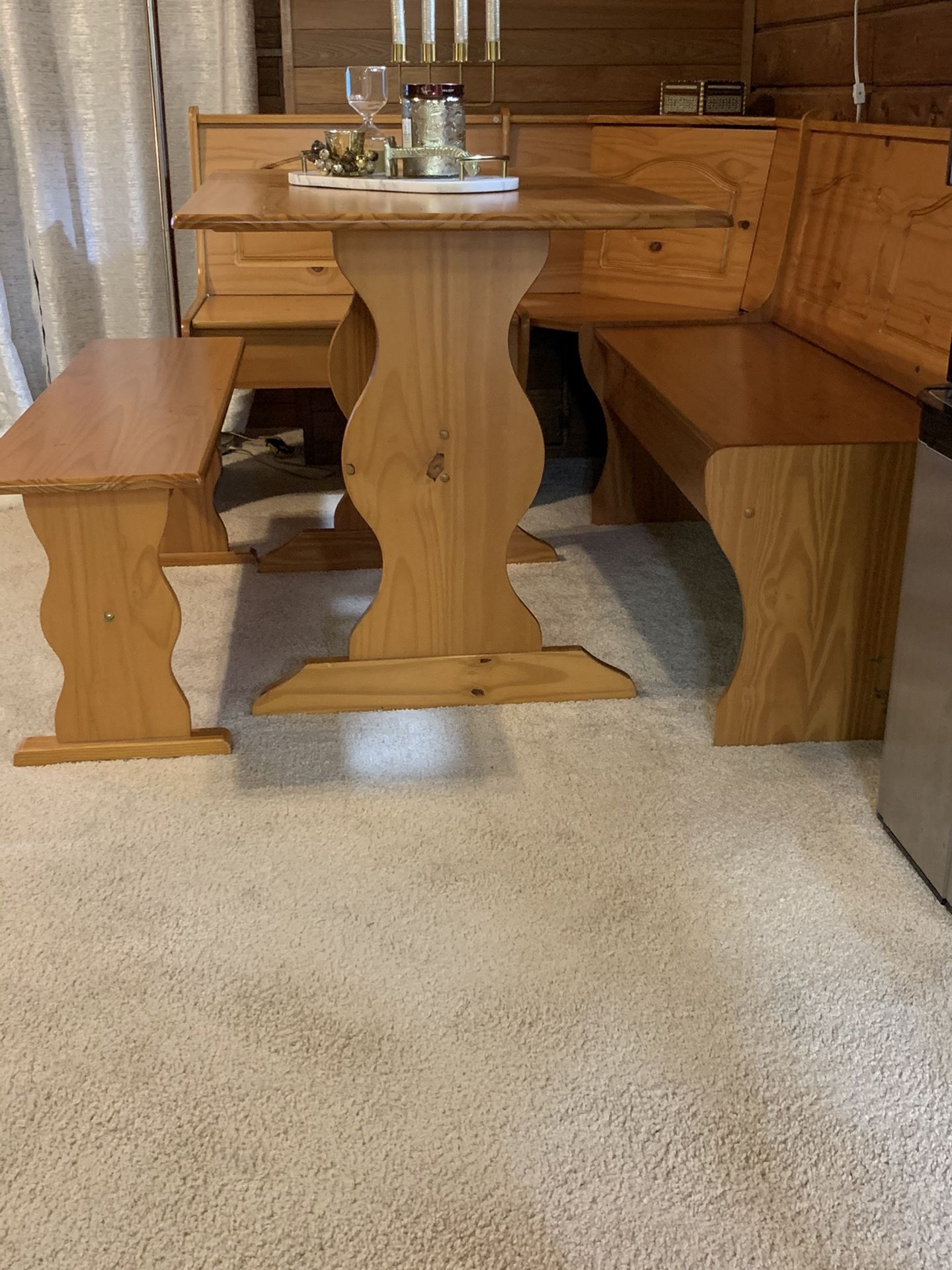 Corner dining table for sale