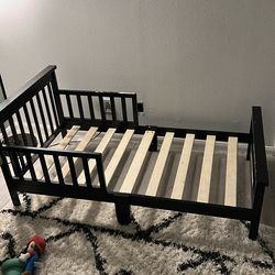 Black Toddler Bed Frame