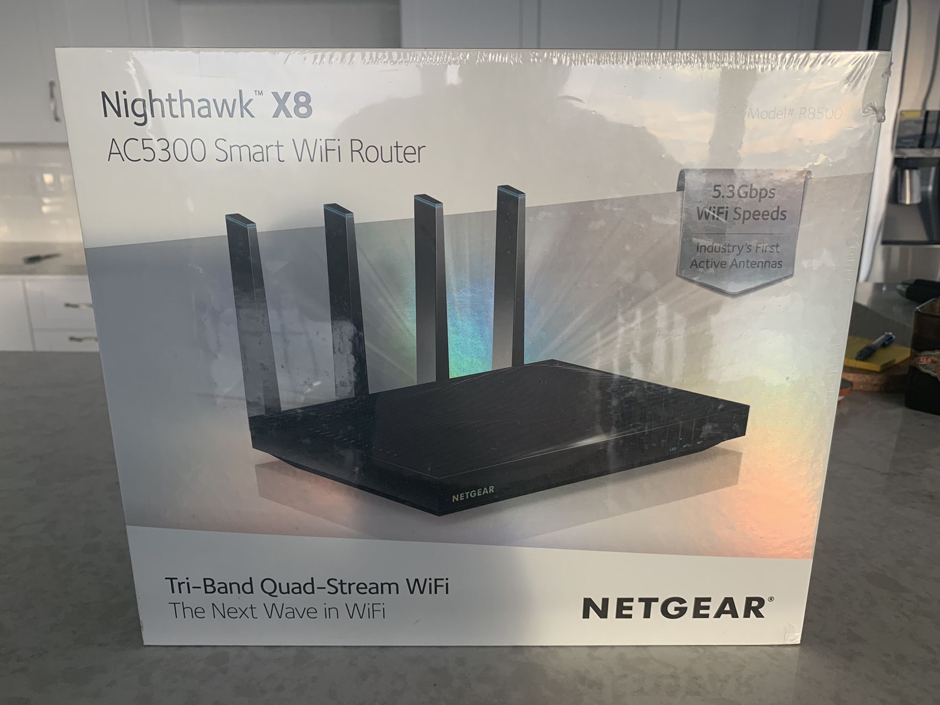 NETGEAR AC5300 Nighthawk X8 Tri-Band WiFi Router (Brand New)