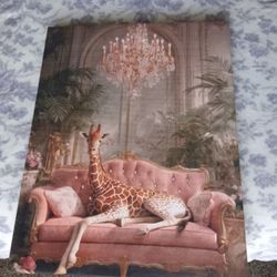 Giraffe Soft Poster