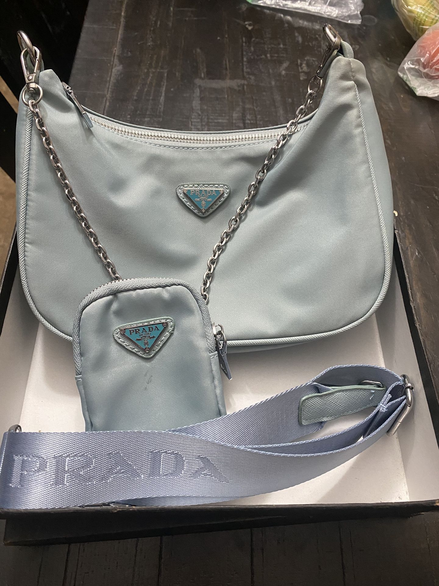 Purse With Side Pouch