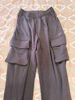Nike Women's oversized  cargo pants  Black Size M