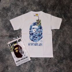 *CHECK DESC* Blue Camo Bape