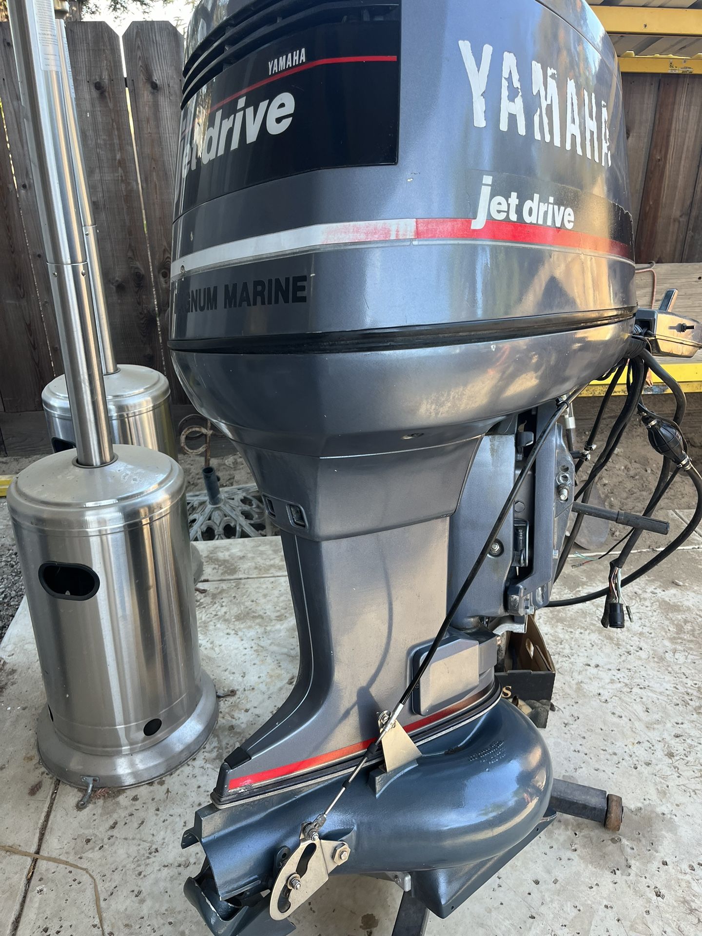 150 HP Outboard Jet, Tiller, Yamaha, Beast Or An Engine, TRADE??