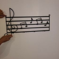 Metal Music Key Hanger