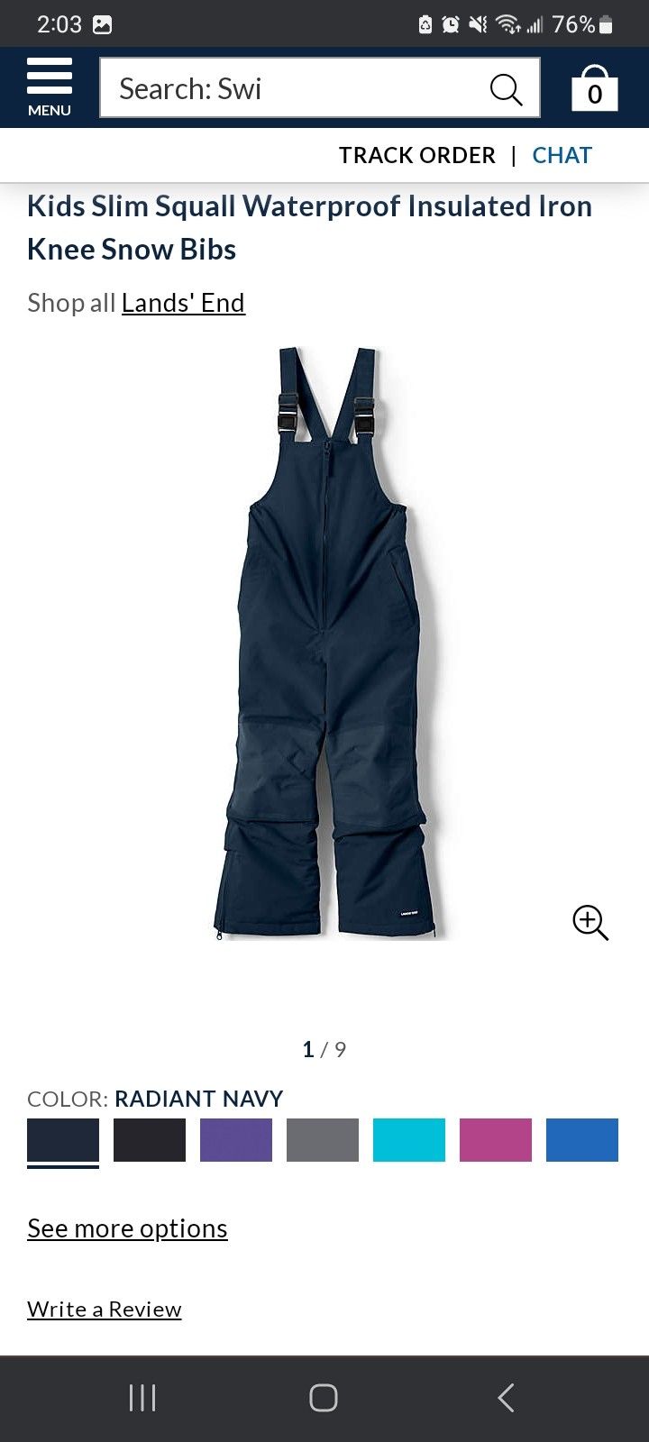 NEW Kid's Insulated Waterproof Snow Bibs