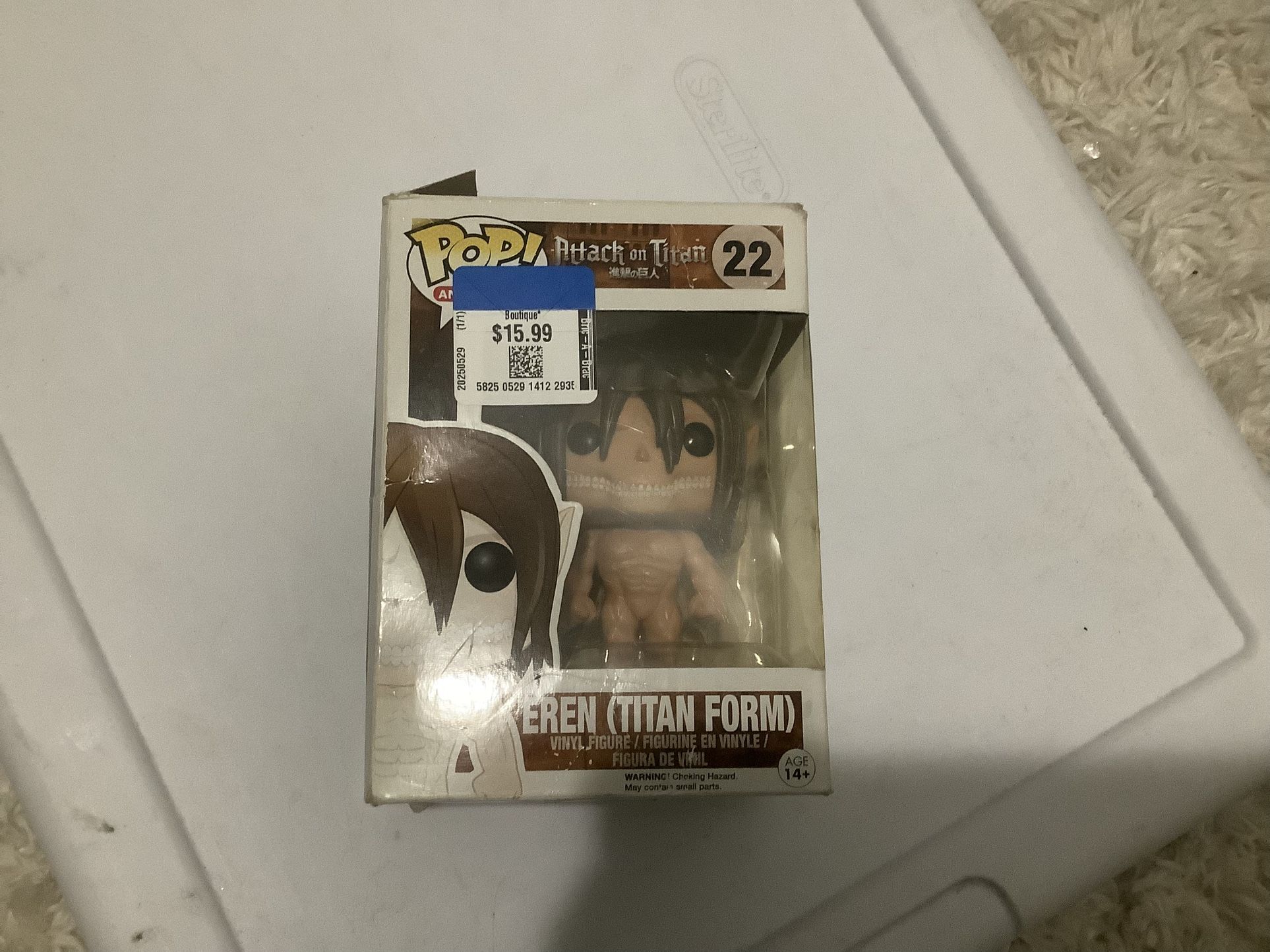 Funko Pop! Vinyl: Attack on Titan - Eren (Titan Form) #22