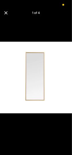 Gold Frame Mirror