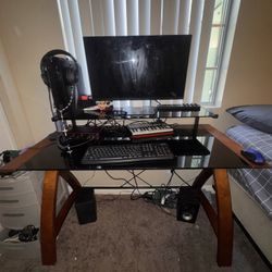 Glass Desk 