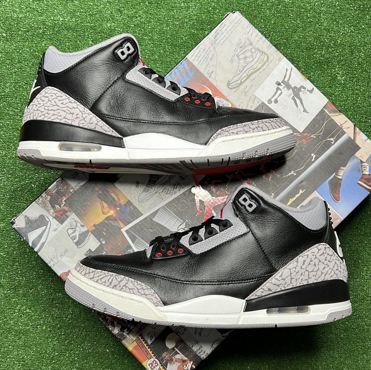 Air Jordan 3 Retro OG ‘Black Cement’ 2024