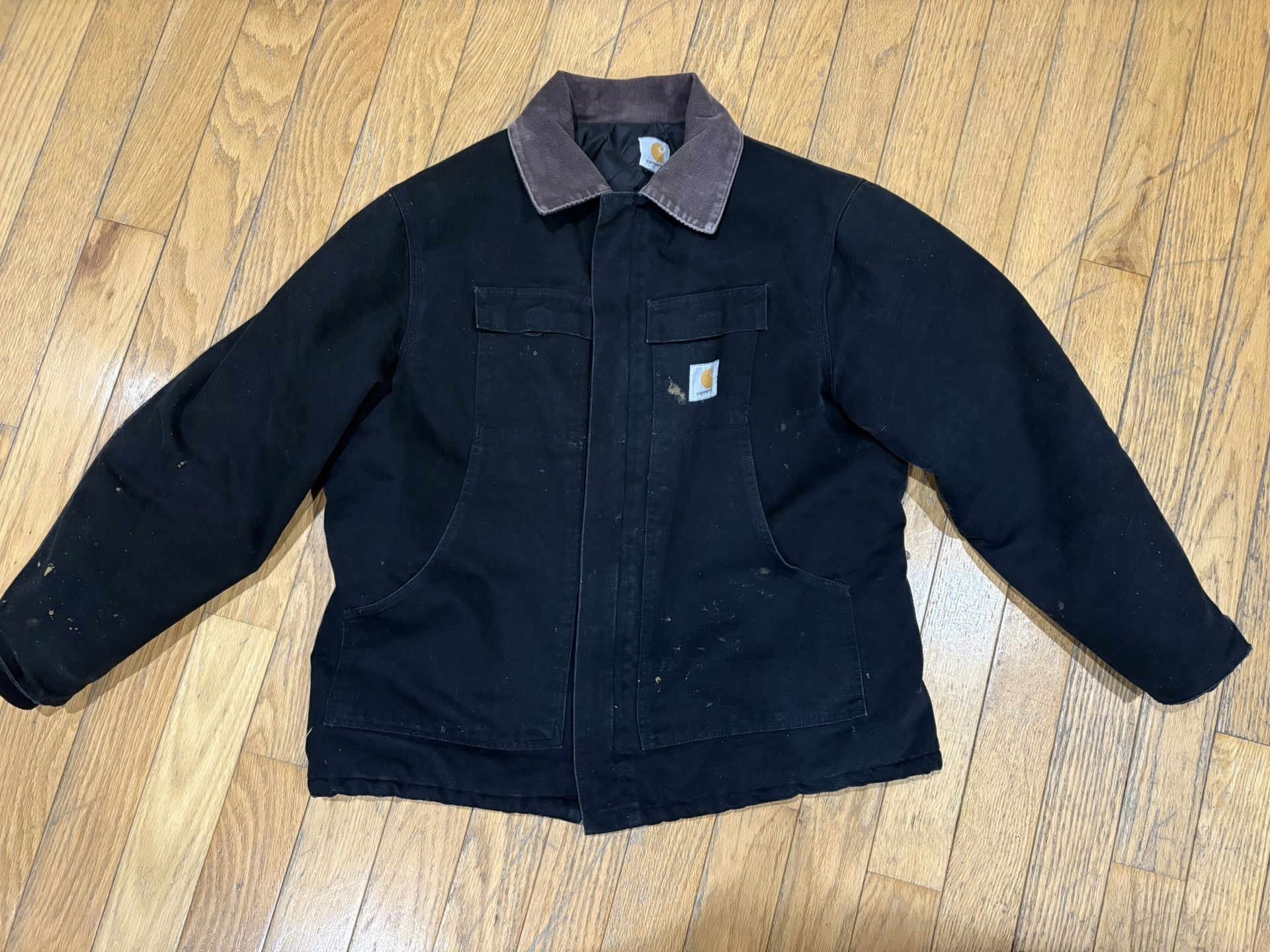 Mens Carhartt Jacket Size 48 XL insulated duck. Vest Patagonia Nike Adidas Weights Toys Jerseys Sneakers Hoodies Jordan Shirt 61st/ 1st