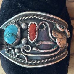 Sterling Watch Cuff by P.BENALLY