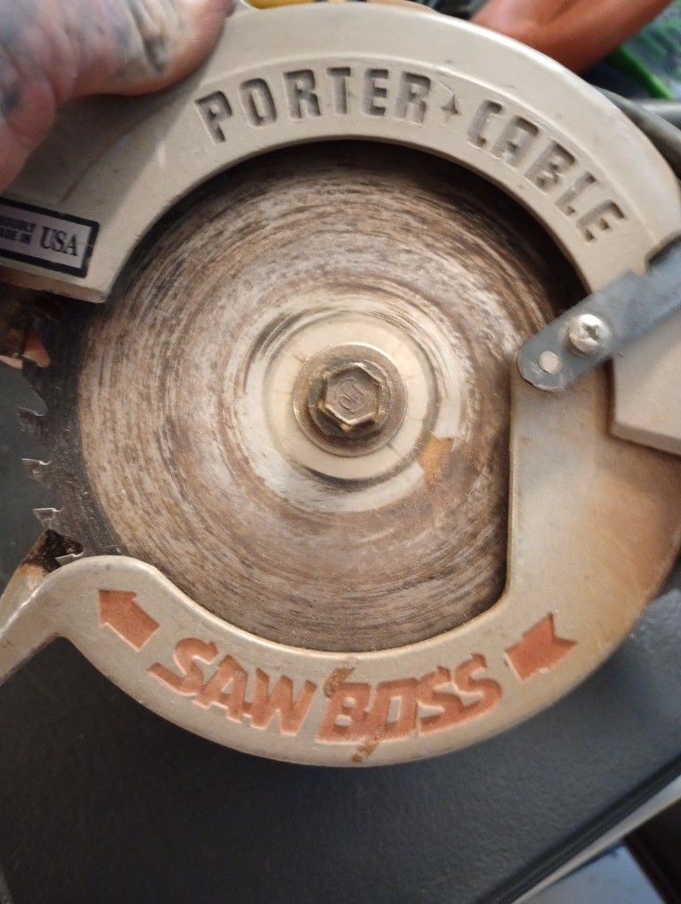 Porter Cable Saw Boss Circular Saw