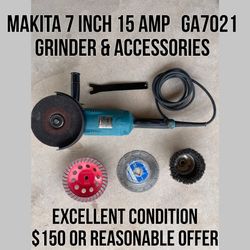 Makita 7” Grinder GA7021