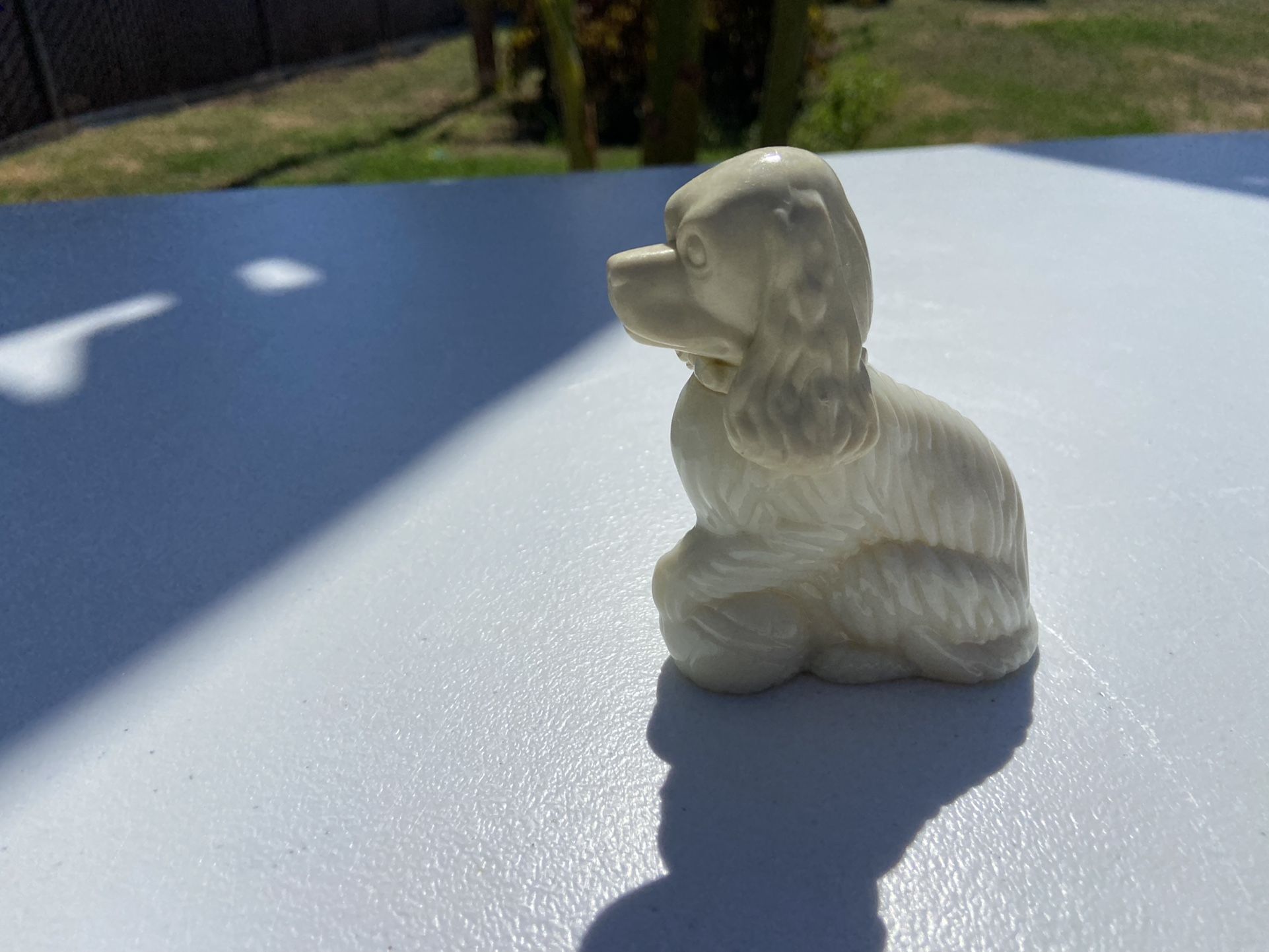 Vintage Collectible Perfume Bottle- Dog