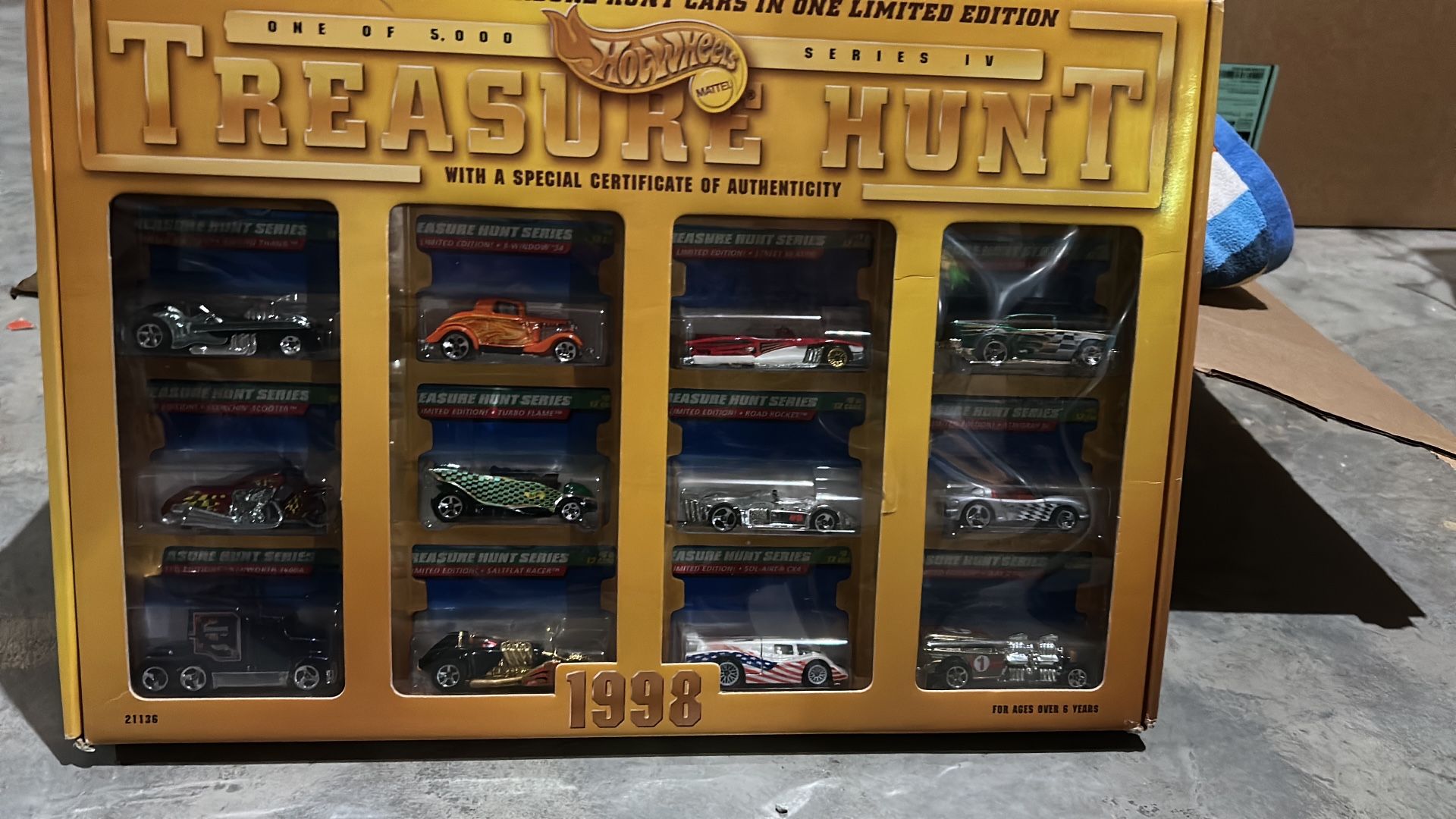 Hot Wheels Treasure Hunt Set