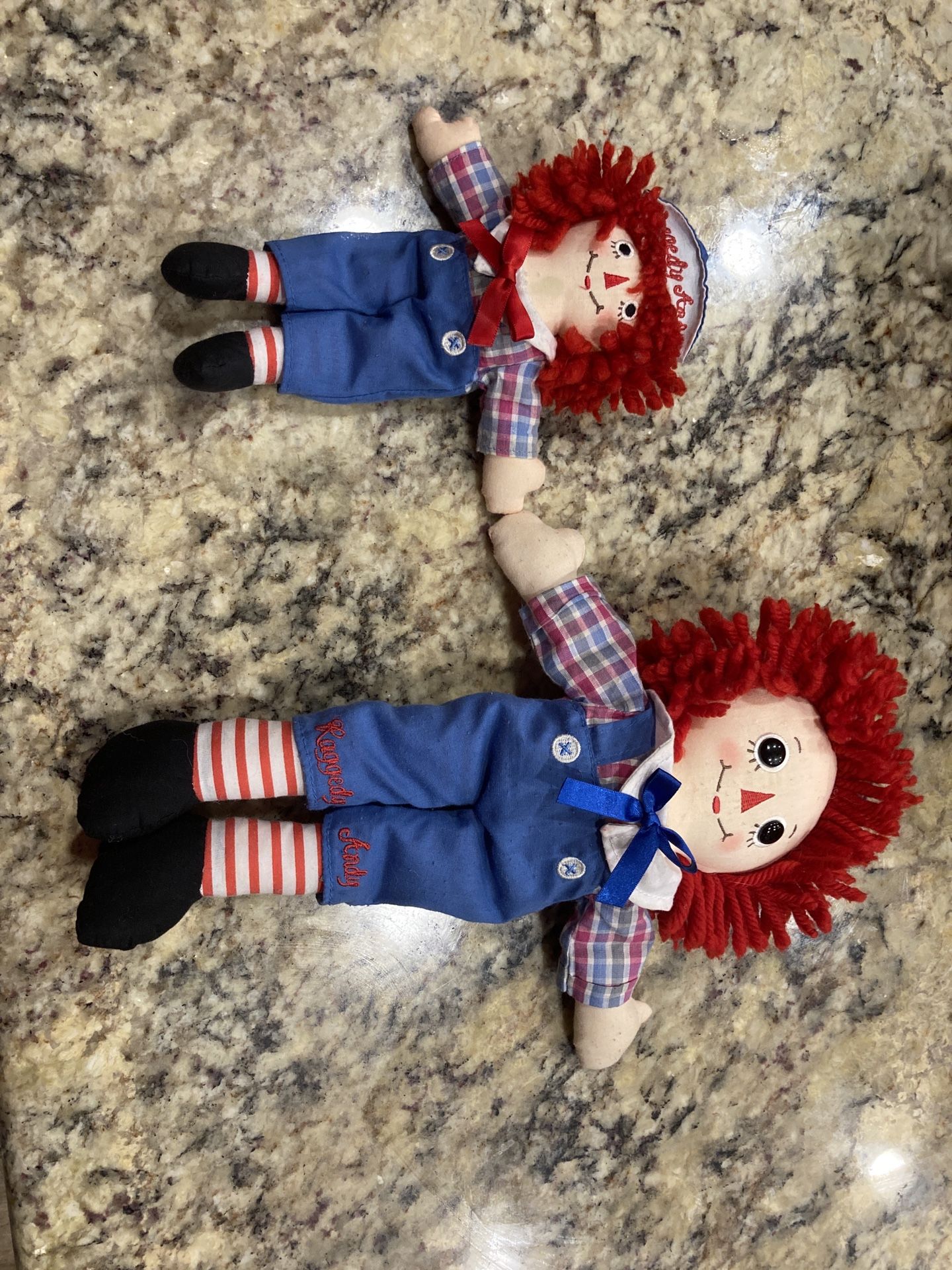 Aurora - Raggedy Ann Classic - 12" & 9 “ Raggedy Andy Classic