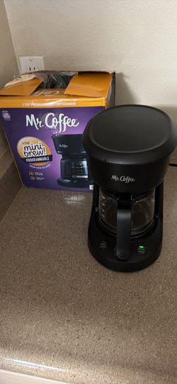 Mr. Coffee 5-Cup Programmable Coffee Maker