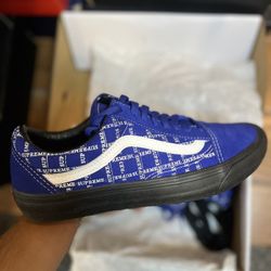 Supreme Vans Old School Grid Blue