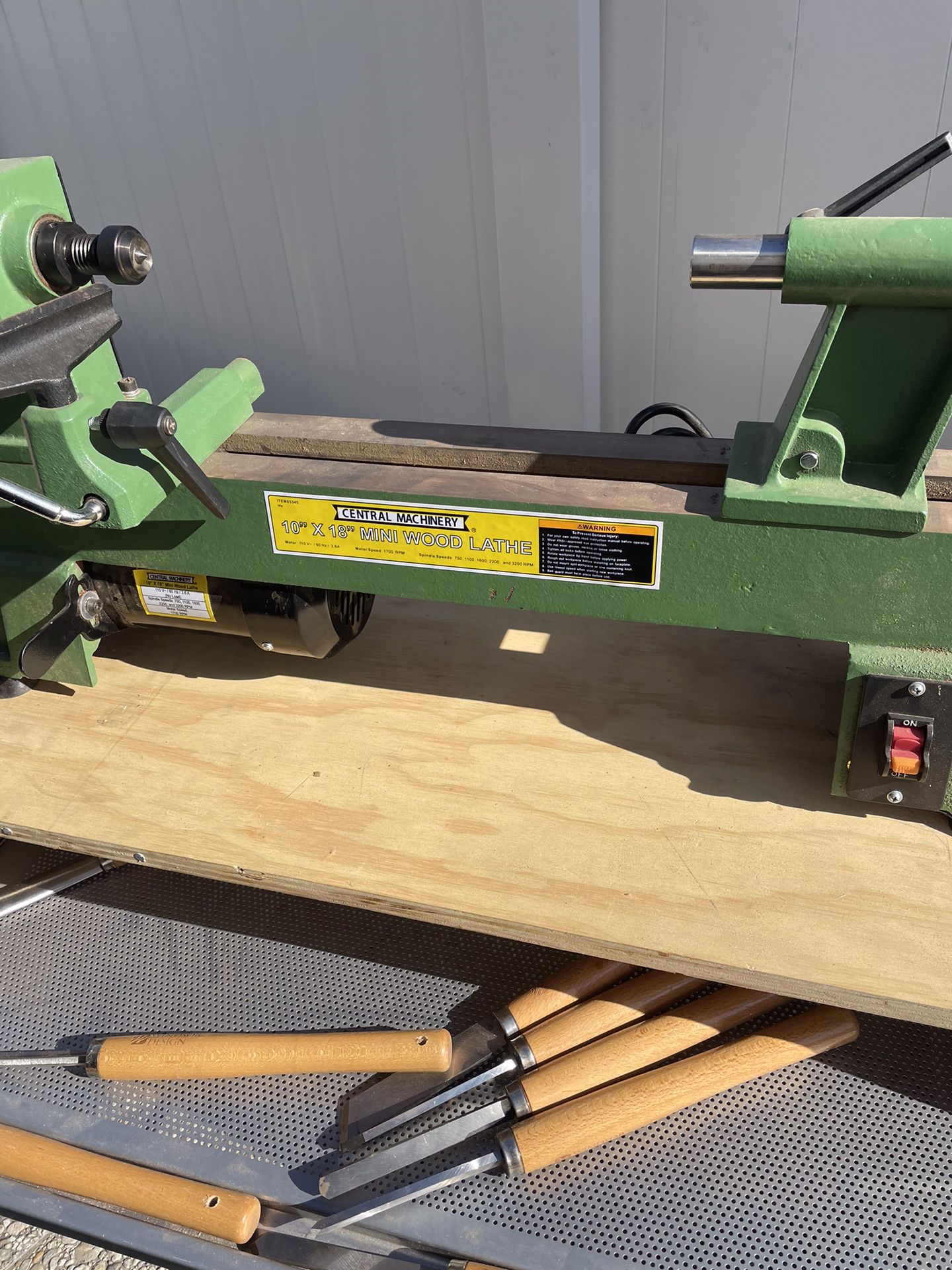 Harbor Freight Mini Wood Lathe