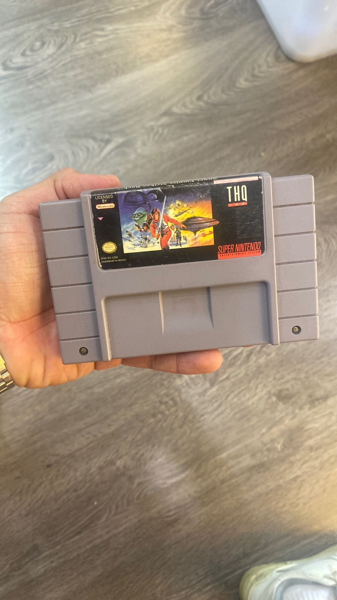 SNES Super Nintendo Super Empire Strikes Back