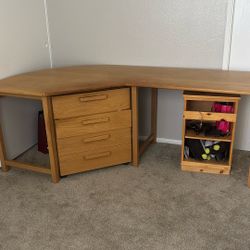 desk + Dressers 