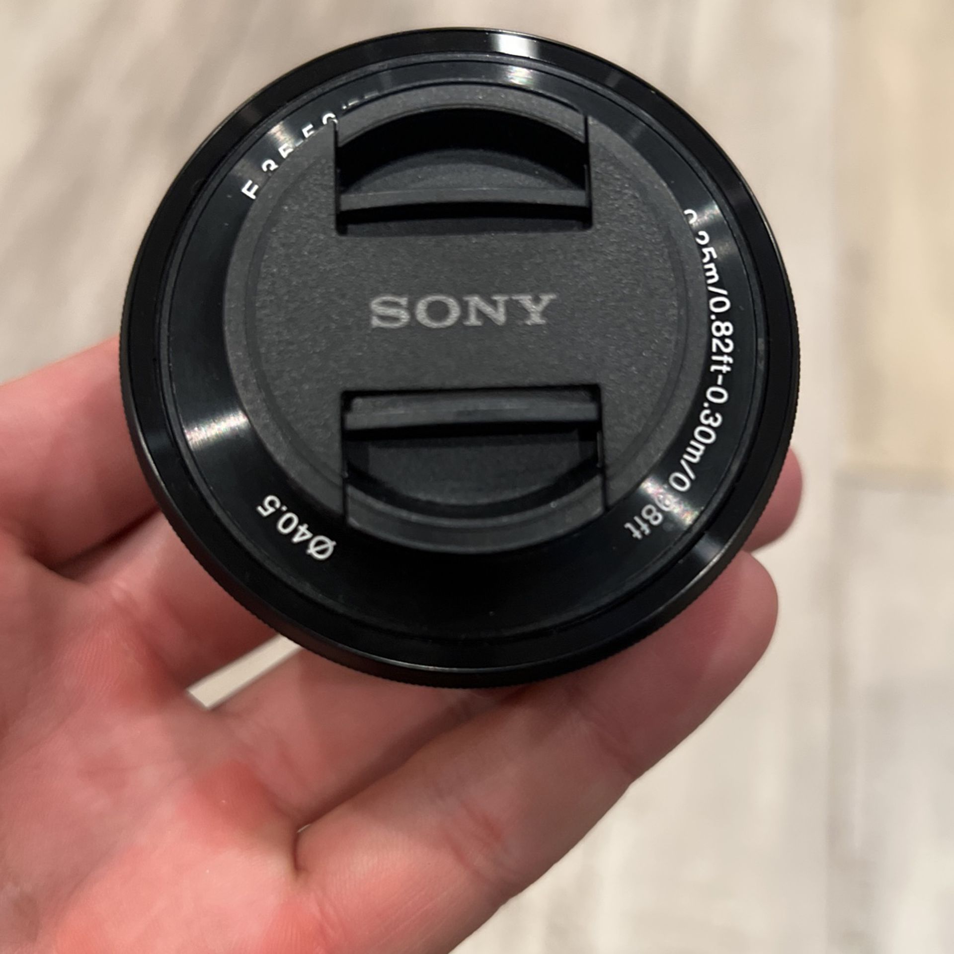 Sony - 16-50mm f/3.5-5.6 Retractable Zoom Lens for Most NEX E-Mount Cameras - Black