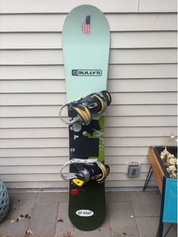 Burton Canyon 168 Snowboard with Burton bindings