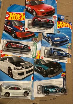 Hot wheels Hondas set