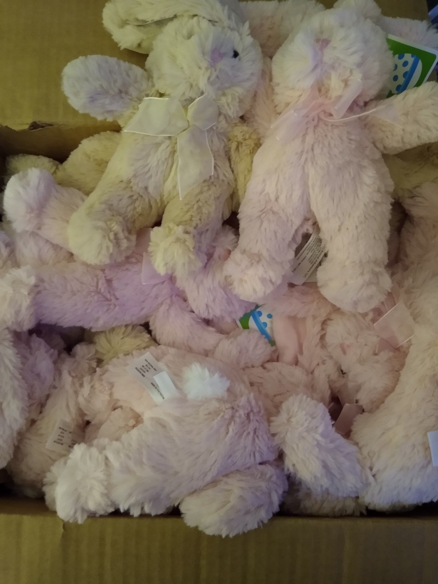 Pending Free box stuffed bunnies
