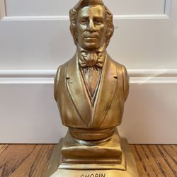 Vintage Frederic Chopin Bust 8" Statue by Ferrastone- RARE  Condition is pre owned and perhaps shows light/natural signal of wear from and is overall 