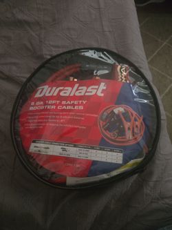 12ft 6 ga cables