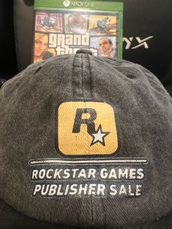 GTA V Xbox One game with RockStar Promo Cap